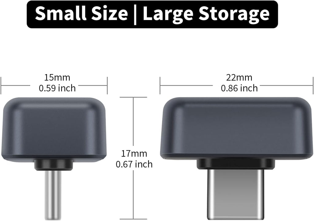 UnionSine USB C Flash Drive 128GB, SSD-Stick for iPhone 15/16/17 Series - Image 6