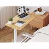 32''Large Medical Overbed Bedside Table with Wheels,Rolling Table - Image 7