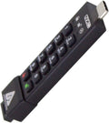 Apricorn 512GB Aegis Secure Key 3 NXC 256-Bit Hardware-Encrypted USB 3.2 Type C Flash Drive, FIPS 140-2 Level 3 Validated (ASK3-NXC-512GB) by Apricorn