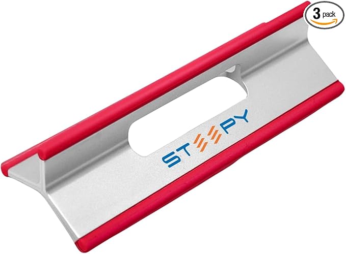 Steepy Portable Laptop Stand for Desk – Adjustable Height, & Portable Laptop Holder – Ergonomic Computer Stand for Cooling & Comfort – Slip-Proof, Sturdy Design – Universal Fit for 13-17 Inch Devices by Steepy