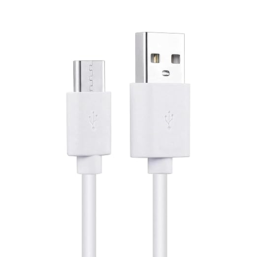 Smays USB to USB C Cable 3ft 5-Pack, Type C Phone Charger Cord Bulk, White - Image 3