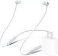Beats Flex with Apple 20W USB-C Power Adapter - Smoke Gray by Beats