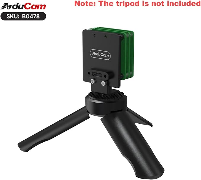 Arducam USB 3.0 Camera, 120fps High-Speed USB Camera Module, IMX586 48MP High-Resolution Webcam with 78°(D) Motorized Focus Lens and Metal Case, Compatible with Windows and Linux OS - Image 4
