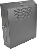 Tripp Lite 4U Vertical Wall Mount Rack Enclosure Cabinet, Low Profile, Switch-Depth, 20" Deep, Black (SRWF4U) by TRIPP LITE