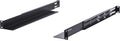 1U 4-Post Server Rack Rail, 20.2-32 Inch Adjustable Depth - 110lbs Capacity by RackPath
