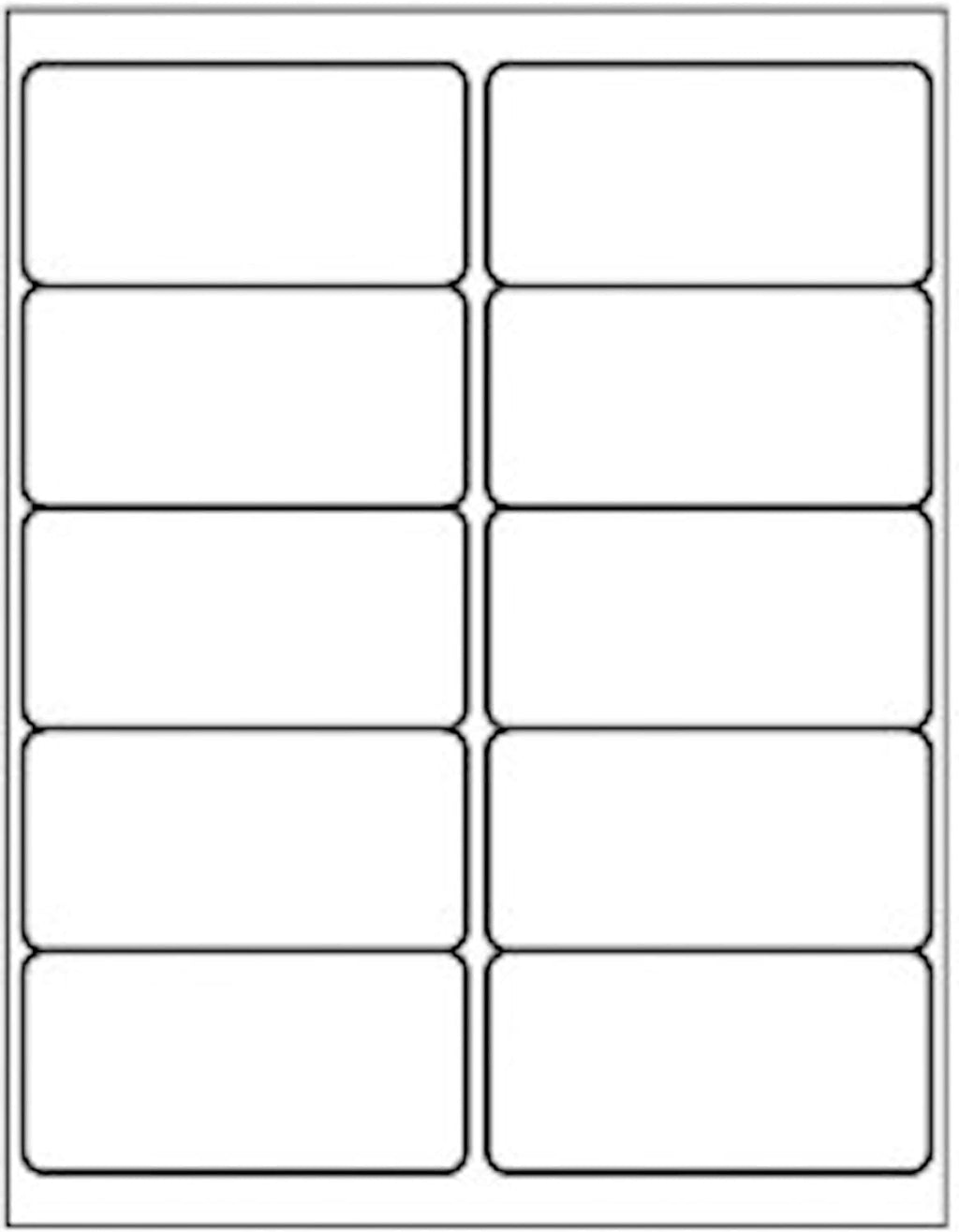 2" x 4" Printable Labels White 20000 Shipping Address Label for Laser Inkjet Printer 5163 8163 Mailing Label for Package Envelope (2000 Sheets) by PAPRMA