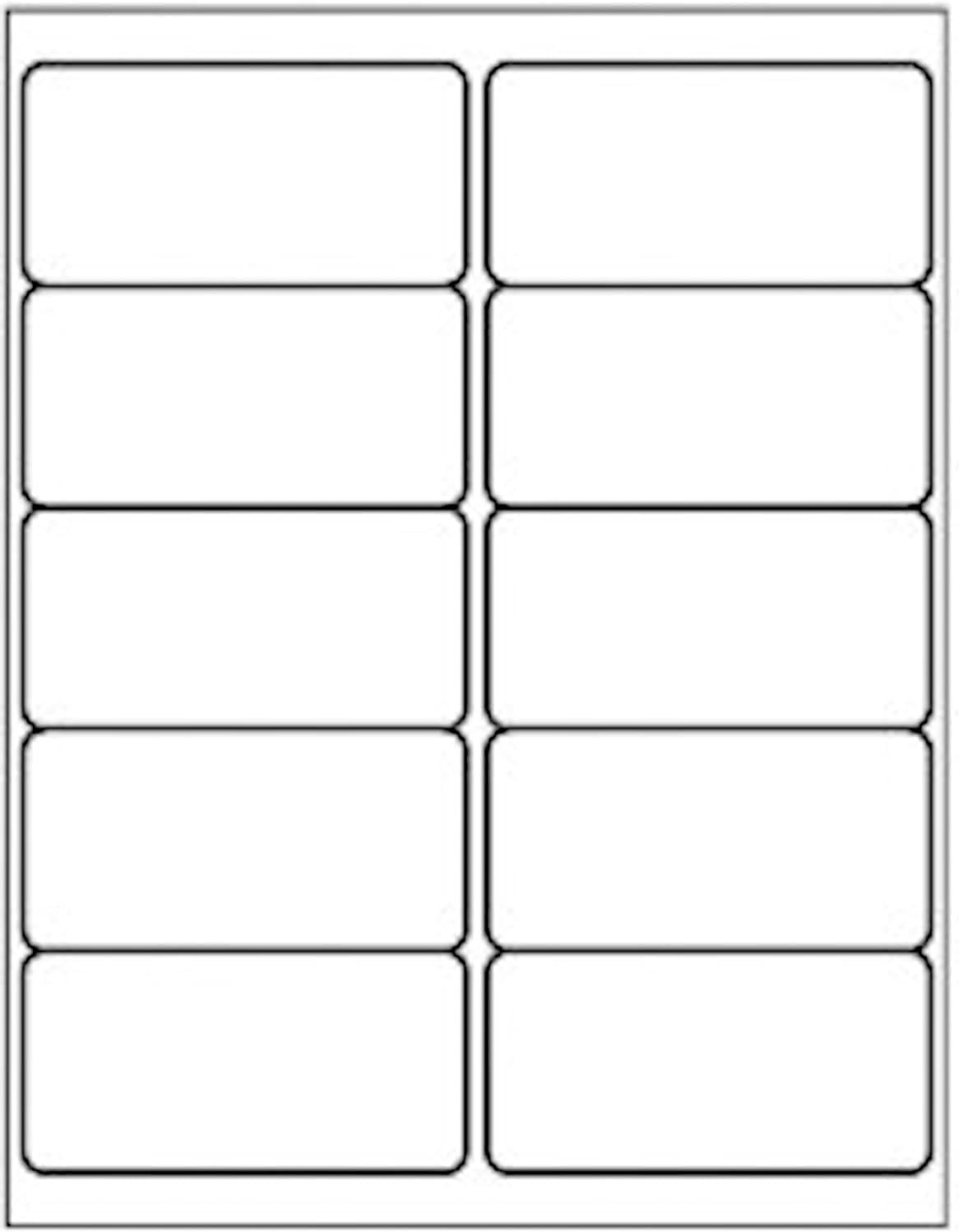 2" x 4" Printable Labels White 20000 Shipping Address Label for Laser Inkjet Printer 5163 8163 Mailing Label for Package Envelope (2000 Sheets) by PAPRMA