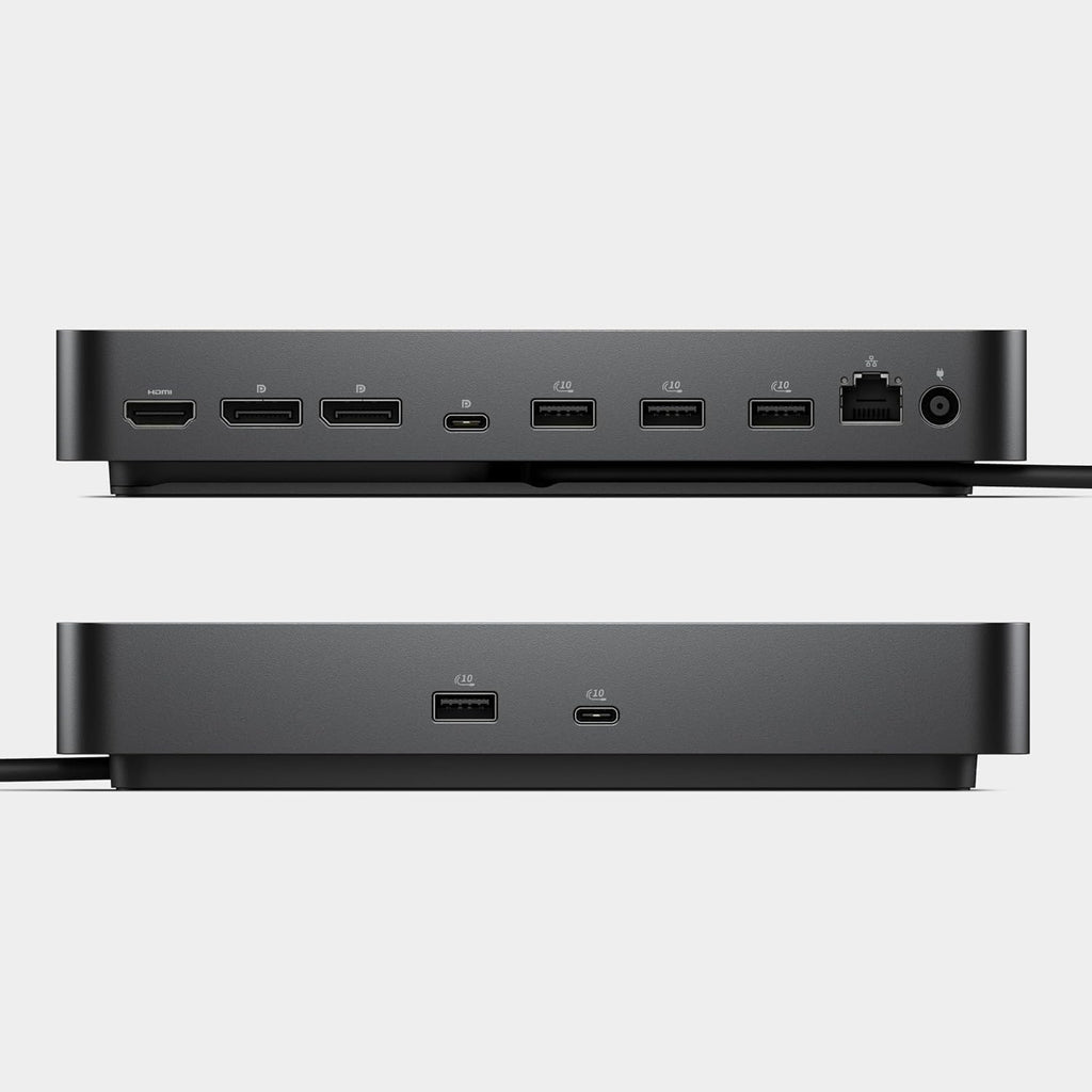 Dell Pro Dock WD25 Universal Docking Station Bundle — USB-C/USB-A Dual Display Dock with 100W Adapter + HDMI Cable + USB-C Cable + DisplayPort Cable + Cleaning Cloth - Image 7