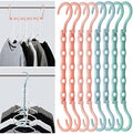 Mr. Pen- Space Saving Hangers, 8 pcs, 360° Rotating Hooks | Magic Cascading Hanger Organizer with 5 Enclosed Slots, Closet Organizers and Storage for Clothes by MrPen
