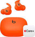 Beats - Powerbeats Fit - Wireless Noise-Cancelling Workout Earbuds with Ultimate Secure Fit with AppleCare+ (2 Years)- Spark Orange by Beats