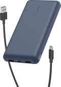 Belkin 20000mAh 15W 3 Port Power Bank, USB A to USB C Cable Included | Fast Charging, iPhone 17, Samsung Galaxy, Pixel, Airpods, iPad, Nintendo Switch 2, Battery Pack, USB C Port, USB A Port by Unknown