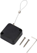 Loradar Retractable Cable Lock with Cable Tethers Customizable Cable Tether Stop Lost of Conference All Kinds Adapters and Safety Lock for All Kinds of Exhibits Such As Earphone.,Glasses,Watches. by Ginfirm