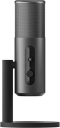 EPOS Gaming B20 Streaming Microphone - 2.9m Cable USB-C Computer Microphone for Gaming - PC & Laptop Connection with Audio Controls - Compatible with PC, Mac, and PS4/5 - Desk Stand Included, Gray by EPOSGaming