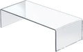 Azar Displays 515338-1PK Acrylic Laptop Stand, Computer Riser for Desk, Monitor Stand, Closet Organizer for Clothes & Shoes, Cabinet Display for Accessories and Décor (3/16" thick acrylic) 15"x7.75 x 4.5 by AzarDisplays