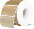 2.25"x1.25" Thermal Labels, Holographic Brown Thermal Labels- Strong Adhesive Thermasl Stickers for Small Business, Shipping, Mailing, Price Tag, Non BPA&BPS/ 300 Labels by Yegawen