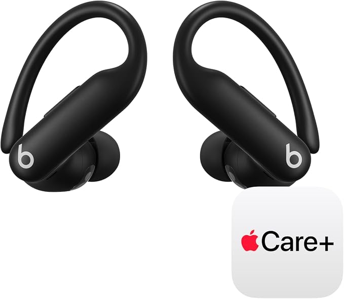 Beats Powerbeats Pro 2 Wireless Bluetooth Earbuds with AppleCare+ (2 Years) - Jet Black by Beats