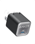 Anker Nano Phone Charger, 30W Portble and Foldable USB C GaN Charger | For iPhone 17/17 Plus/17 Pro Max/16/16 Plus/16 Pro Max/15 Pro Max, Galaxy, iPad, and MagSafe-Compatible Accessories by Unknown
