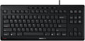 Cherry Stream Wired Keyboard Without Number Pad, Compact TKL | Whisper Quiet Keys, Unique Typing Feel, Slim Design, SX Scissor Switches, QWERTY, Black by CHERRY