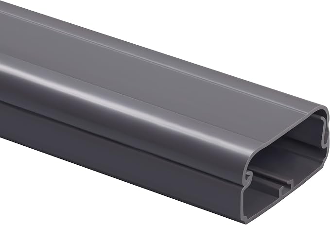 39in TV Cord Hider - Cord Covers for Wall Mounted TV Cable Hider Wall Kit | Wire Hiders for TV on Wall, Wire Covers for Cords, Cable Concealer Hide Cords, 1.5"W*0.75"H*13inL*3, Grey by YCLYC