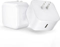 USB C Charger Block,[2 Pack] Foldable 40W USBC Dynamic Adapter with 60W Max | Fast Charging,iPhone USB C Wall Charger Block,Compatible with iPhone 17/17 Air/17 Pro/16/16 Plus/16 Pro Max/15/15 Pro,iPad by Unknown