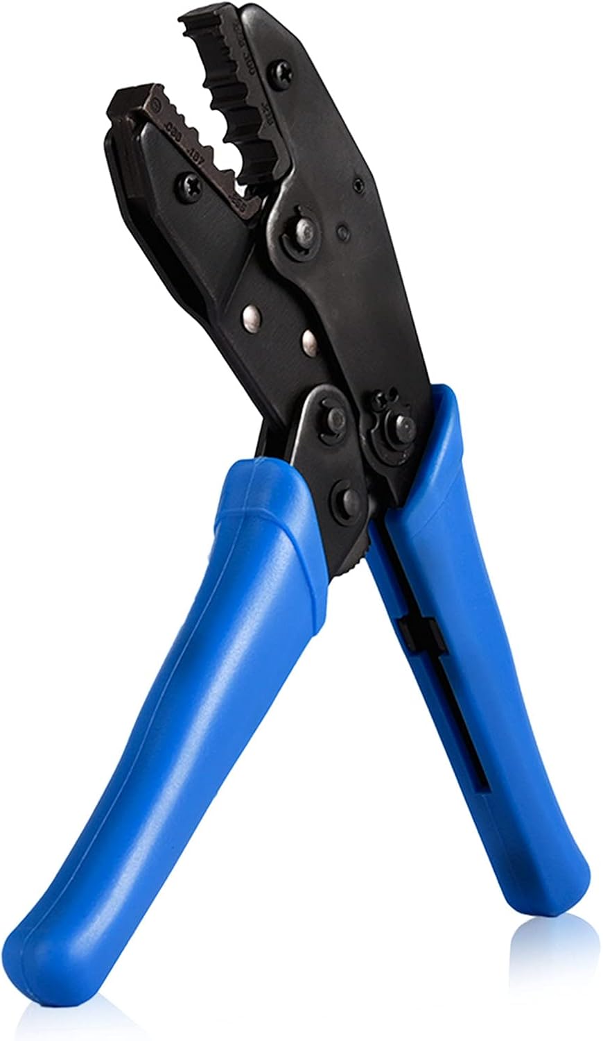 1Set BNC Crimp Tool, Rotary Coaxial Cable Stripper for RG58 with 10pcs BNC Plug Crimp Connector Set - Image 8