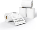 MFLABEL 4x6 Direct Thermal Shipping Labels - 4 Rolls, 220 Labels/Roll, Perforated Postage Paper with Alignment Hole, Compatible with 4XL LabelWriter 1744907 & 1755120, Rollo for USPS, UPS by MFLABEL
