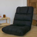 Relaxus Ohm Chair Adjustable Portable Floor Chair, High-Density Poly-Fill Cushioning, Padded Frame with Back Support, Folding Sofa Chair, Padded Bed, Recliner, Gaming, Meditation, Recliner. Carry Bag by Relaxus