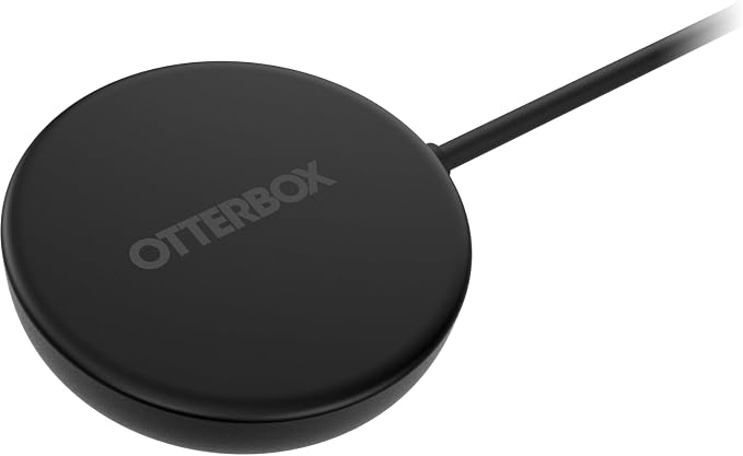 OtterBox Compact Wireless 25W Charging Pad - Black | MagSafe & Qi2 Compatible Charging Pad w/ Kickstand - Image 4