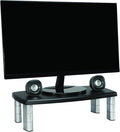 3M Extra Wide Adjustable Computer Monitor Stand, 20 in x 12 in | Height Adjustable Monitor Riser For Desk, Office, Home With Underneath Storage Space, No Skid by Unknown