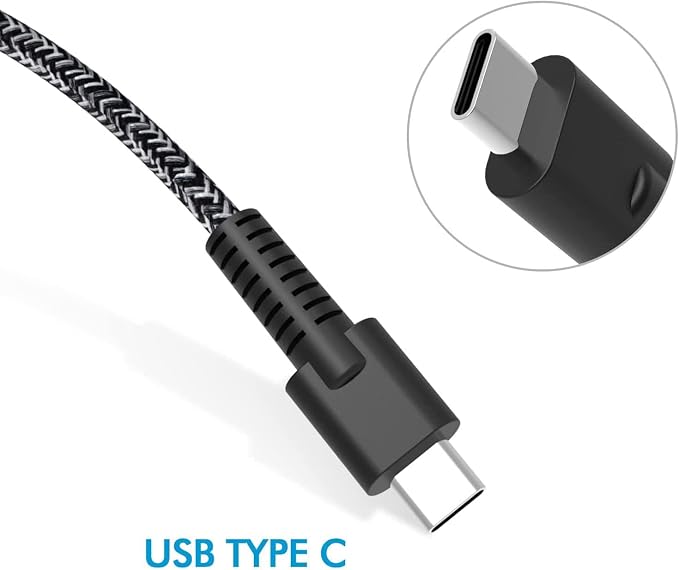 65W Laptop USB Charger Fit for HP EliteBook x360 1030 630 745 835 840 845 860 ZBook 14uG5 Firefly 14 15 16 ProBook 440 450 455 460 hp Envy x360 17 Spectre x360 - Type-C 3.25 AC Adapter - Image 3