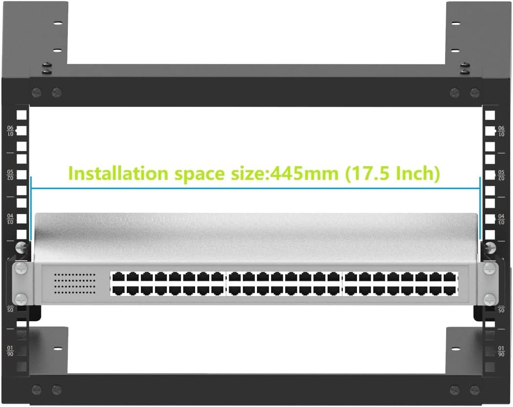 1U Server Rack Depth Extender - 4-Inch/10 cm Deep - Image 3