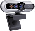 2K HD Webcam with Infrared Windows Hello Facial Recognition, Computer Camera, Privacy Cover, Noise Canceling Microphones, Laptop Webcam For Video Conferencing, Live, Streaming, Online Learning by MOERTEK