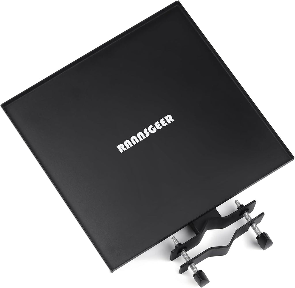 Heavy Duty Metal Square Tray, 11.8x11.8 by Rannsgeer