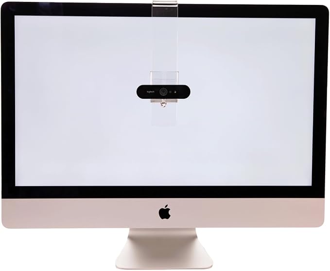 Pro V2 | Center Screen/Middle Screen Webcam Mount | Position Any Webcam (Not Included) Anywhere/Any Screen (Laptops-32) | Tripod gooseneck teleprompter Alternative for Eye Contact Audience - Image 8