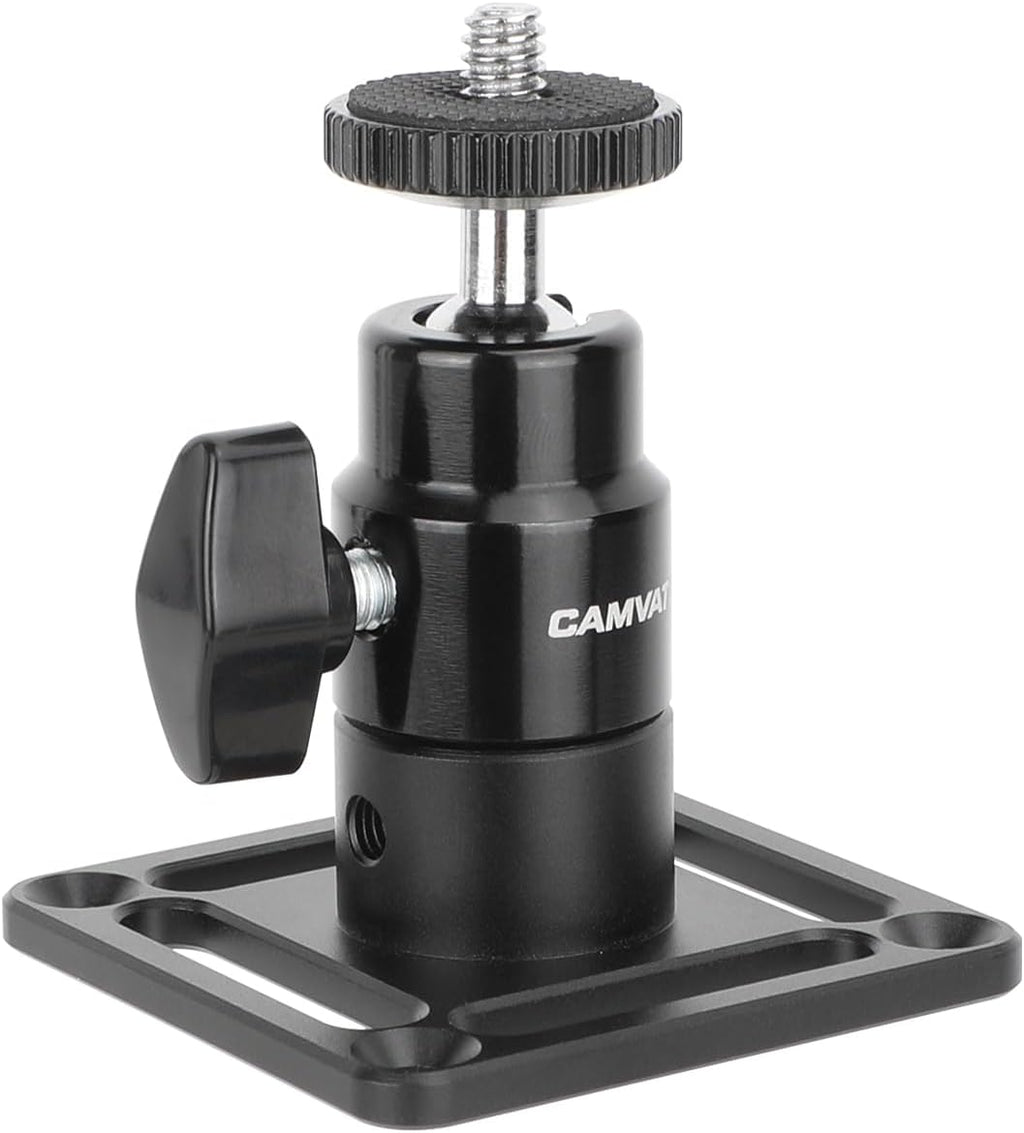 CAMVATE Ceiling Mount with 1/4"-20 Mini Ball Hand for CCTV Surveillance by CAMVATE