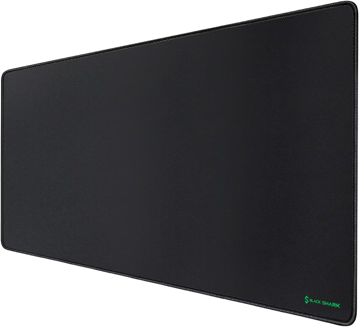 Black Shark Gaming Mouse Pad Desk Mat (35.4" × 15.8" × 0.15") Thick Extended Mousepad Non-Slip Spill-Resistant Mousepad with Special-Textured Surface, Anti-Fray Stitched Edges Desk Pad Manta P3 by Black Shark