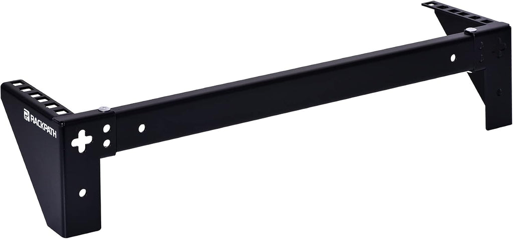 2U Vertical Wall Mount Rack - Heavy Duty 125lbs Capacity Vertical Mounting Bracket - Image 4