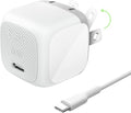 Belkin 20W Compact USB C Charger Block, Fast Charging for Travel | PD 3.1, Travel Charger, iPad, iPhone 17, Samsung Galaxy, Pixel, AirPods, Apple Watch, Foldable Prongs, 3.3 ft Cable Included by Unknown