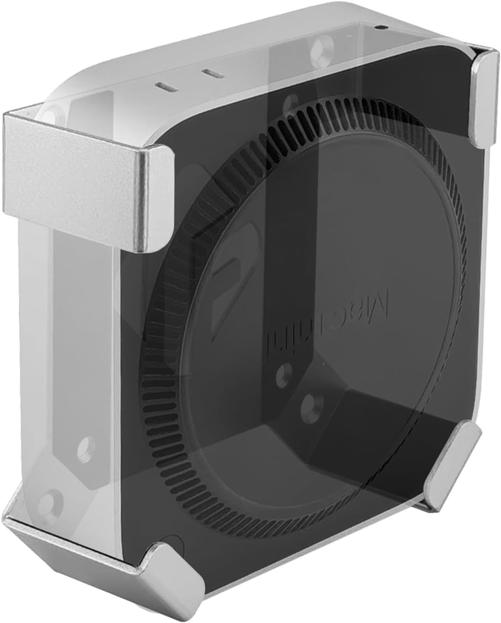 IFCASE Under Desk, VESA, Wall Mount for Mac mini M4/M5 Pro, M6 (Silver) by IFCASE