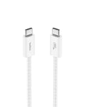 Belkin USB C to USB C 60W Braided Cable 3.3ft iPhone Charger Cord | iPhone 15/16/17, Samsung Galaxy S26, Pixel 10, Airpods, iPad, Nintendo Switch 2, MacBook, Steam Deck, Travel, Chromebook by Unknown