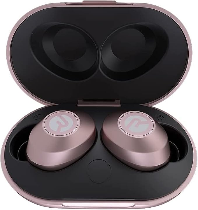 Raycon Everyday Bluetooth Wireless Earbuds with Microphone - Active Noise Cancelling, Sweat & Water-Resistant Earphones, Ear Buds Wireless Bluetooth Up to 32 Hours Playtime (Rose Gold) - Image 2