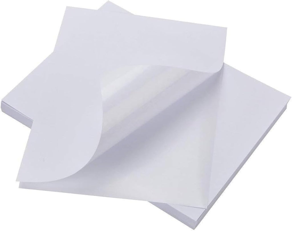 Sticker Paper 8.5" x 11" Full Sheet Label Stickers for Laser & Inkjet Printers, Self-Adhesive Paper Shipping Labels (8000 Sheets,8000 Labels) by BESTEASY