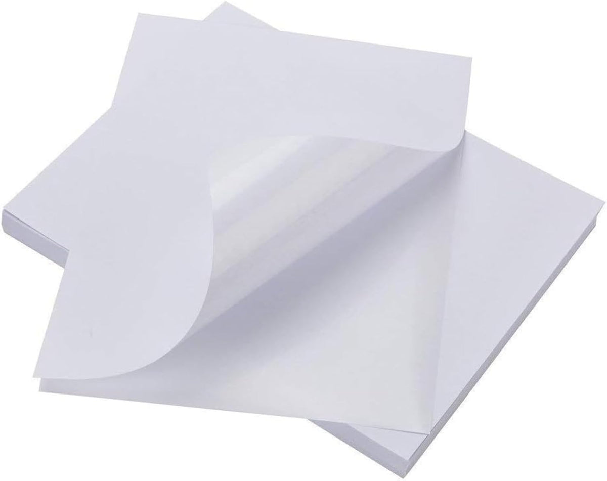 Sticker Paper 8.5" x 11" Full Sheet Label Stickers for Laser & Inkjet Printers, Self-Adhesive Paper Shipping Labels (8000 Sheets,8000 Labels) by BESTEASY