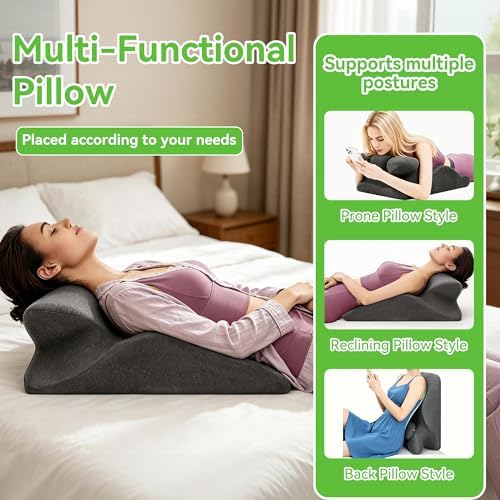 Yuanjing Ergonomic Memory Foam Wedge Firm Couples Pillow for Intimacy - Image 5