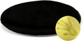 Sigmat Memory Foam Seat Cushion Anti-Slip Round Chair Pad 18 in Black by Sigmat