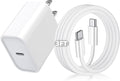 iPhone 17 Charger Fast Charging,iPhone USB C Fast Charger & 3FT Type C USBC to C Woven Cable Cord for Apple iPhone 17e/17/17 Pro Max/17 Pro/Air/16 Pro Max/16 Plus/15,iPad Pro/Air/Mini,iPad 11th/A16 by Unknown