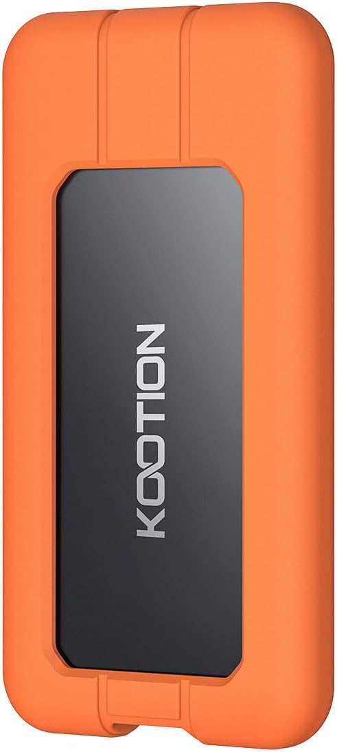 KOOTION 2TB Portable SSD USB-C Up to 2000MB/s USB 3.2 External SSD Portable Solid State Drive with Protective Case Shockproof Waterproof Type-C External Solid State Drive for PC/Mac - Image 2