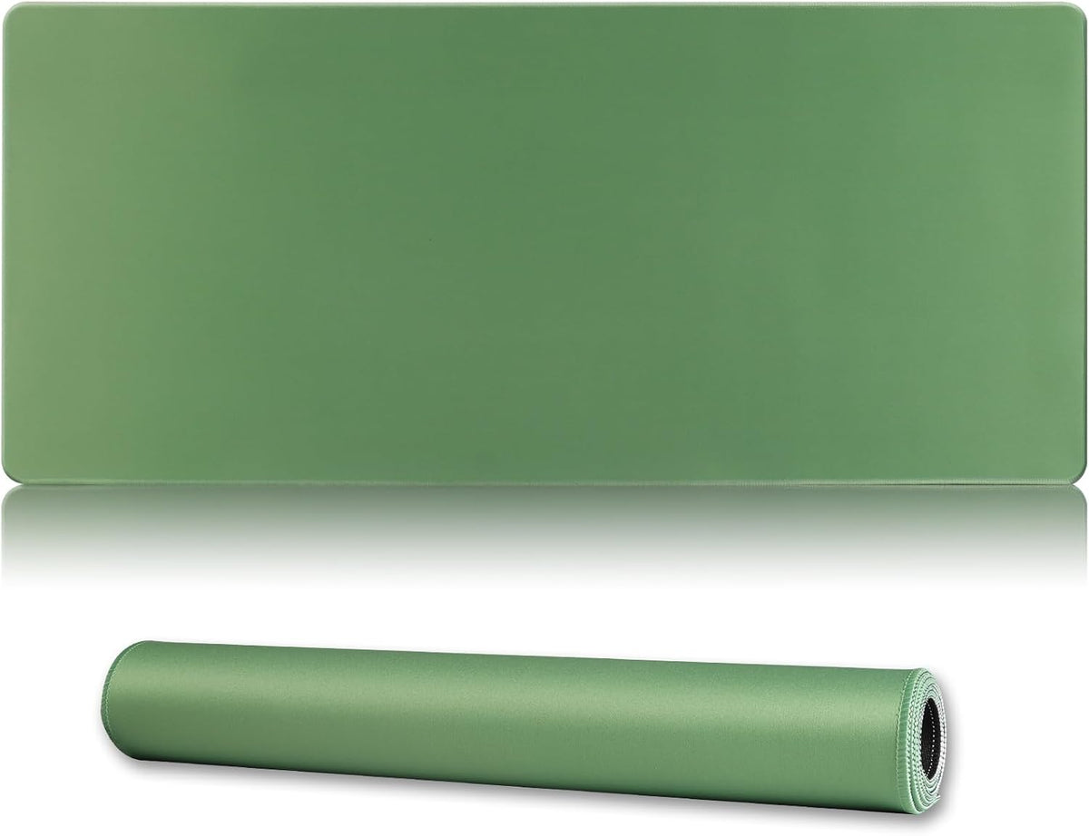 XXL Gaming Mouse Pad 35.4x15.7 Professional Large Mouse Pad & Computer Game Mouse Mat-90x40 Olivegreenus by Cmhoo