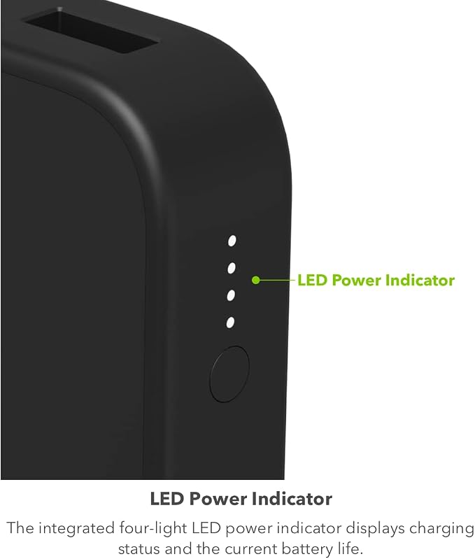mophie Powerstation 2023 with PD Power Bank - 10,000 mAh Large Internal Battery, (2) USB-A Port and (1) 20W USB-C PD Fast Charging Input/Output Port, Travel-Friendly - Image 7