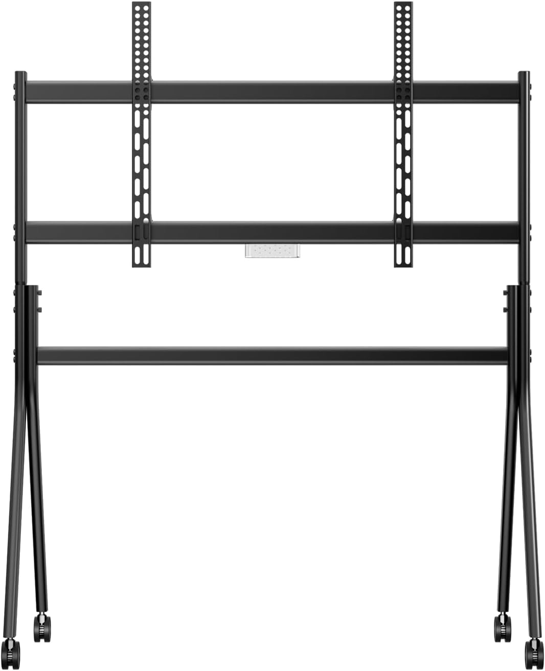 Sylvox TV Floor Stand for 65-75 Inch TVs, Heavy Duty Rolling TV Stand Max Load 132LBS/60kg, Mobile TV Cart with Lockable Wheels, Universal Flat/Curved Screen Mount, VESA 200x200 to 1200x600mm - Image 2